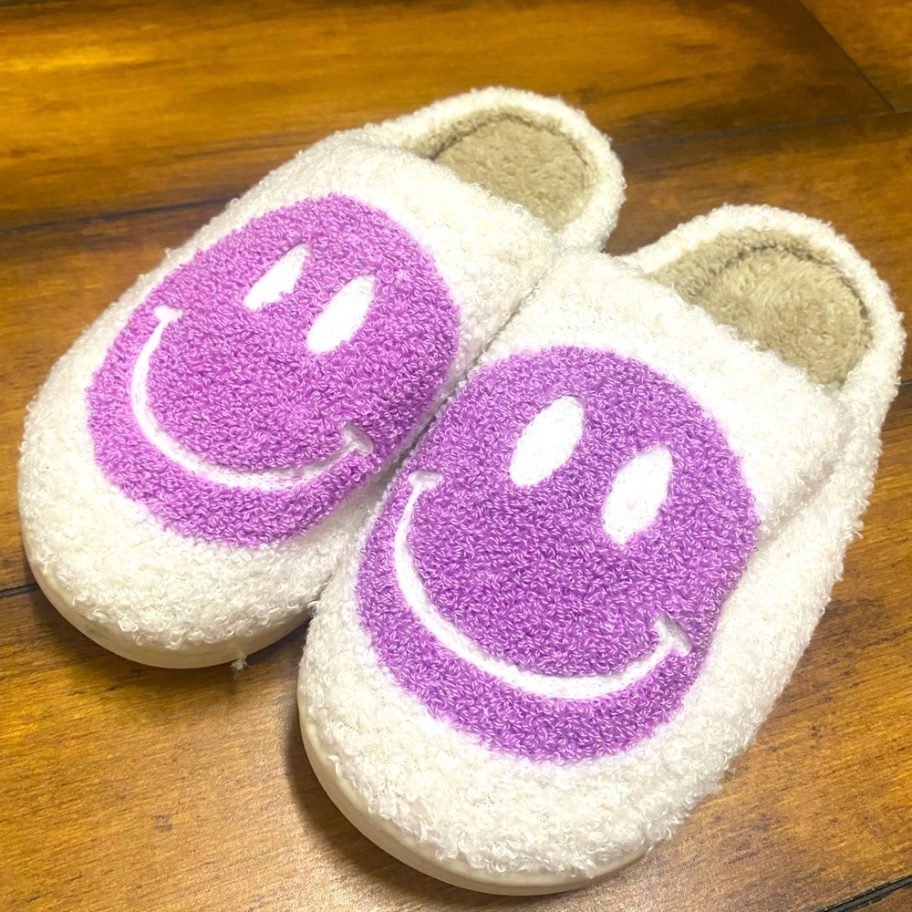 Smiley Face Slippers